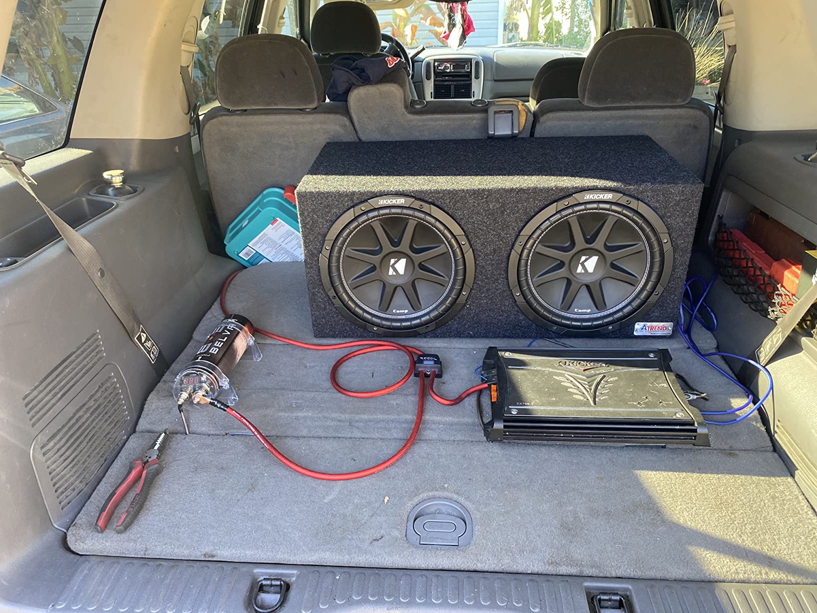 Belva BB1D 1.0 Farad Car Audio Power Capacitor with Red Digital Voltage Display customer photo 1