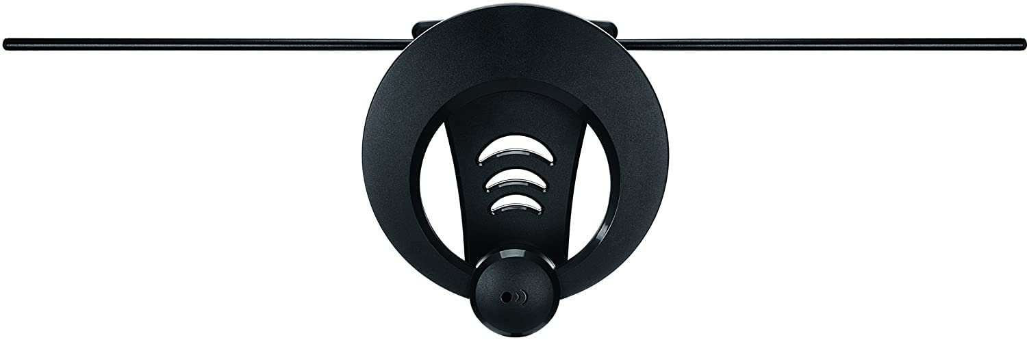 Antennas Direct ClearStream 4V Indoor Outdoor TV Antenna, UHF VHF, Multi-Directional, 70+ Mile Range, 4K 8K UHD, NEXTGEN TV - w/ 20-inch Mast (Black) customer photo 1