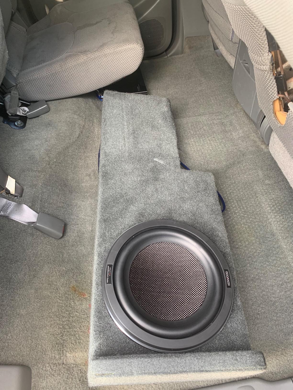 Kenwood Excelon KFC-XW1000F 10-Inch 1000 Watt Shallow Mount Car Subwoofer customer photo 2