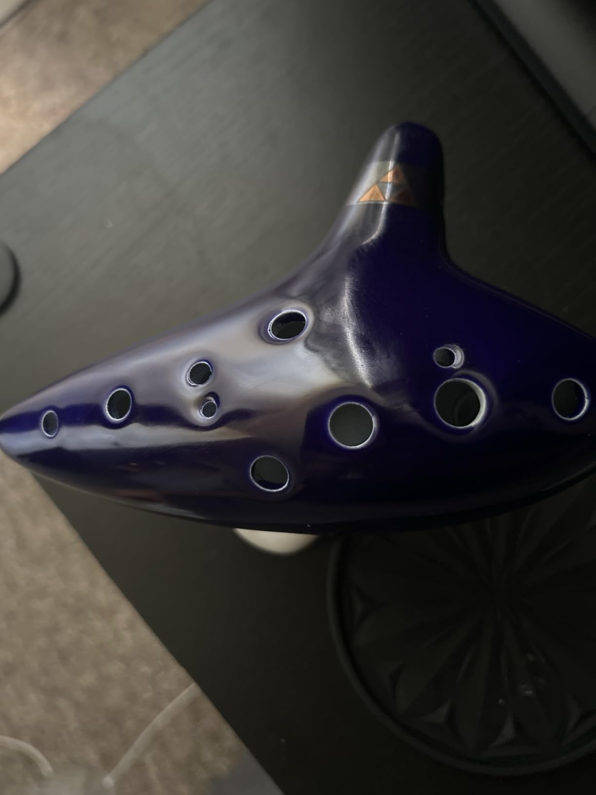 Ohuhu Zelda Ocarina 12 Hole Alto C with Song Book, Gift for Zelda Fans Blue customer photo 1