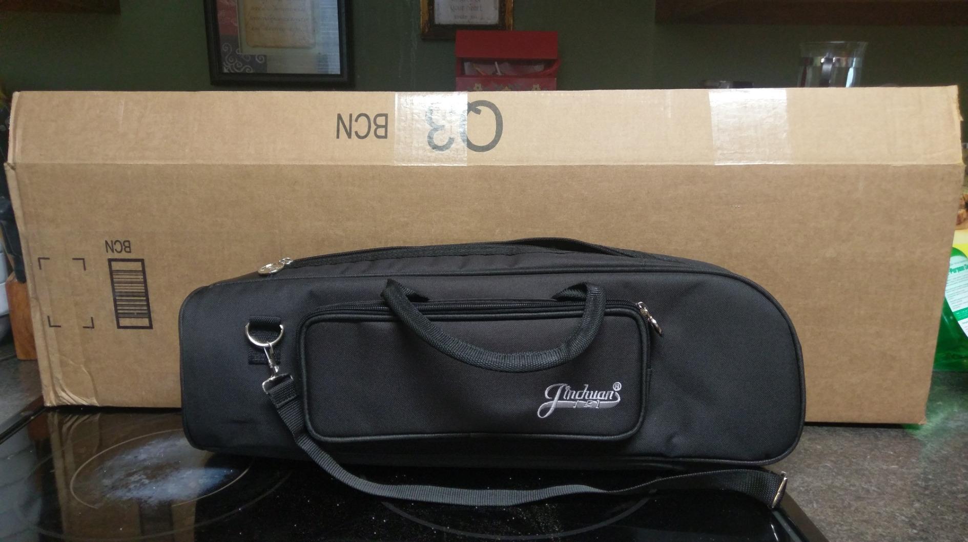 Flexzion Trumpet Gig Bag - Cotton Padded Trumpet Case Backpack with Adjustable Shoulder Strap & Double Zippers customer photo 1