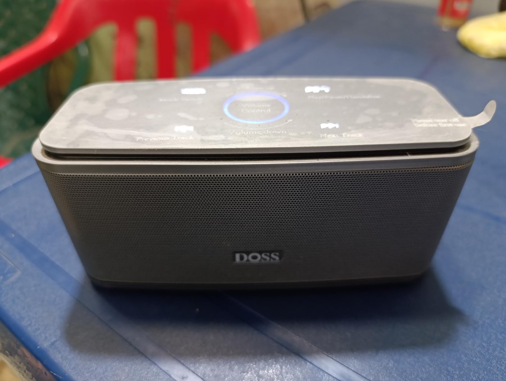 DOSS SoundBox Touch Wireless Bluetooth Speaker-12W HD Sound with Rich Bass, IPX5 Waterproof, 20H Playtime, Handsfree customer photo 2