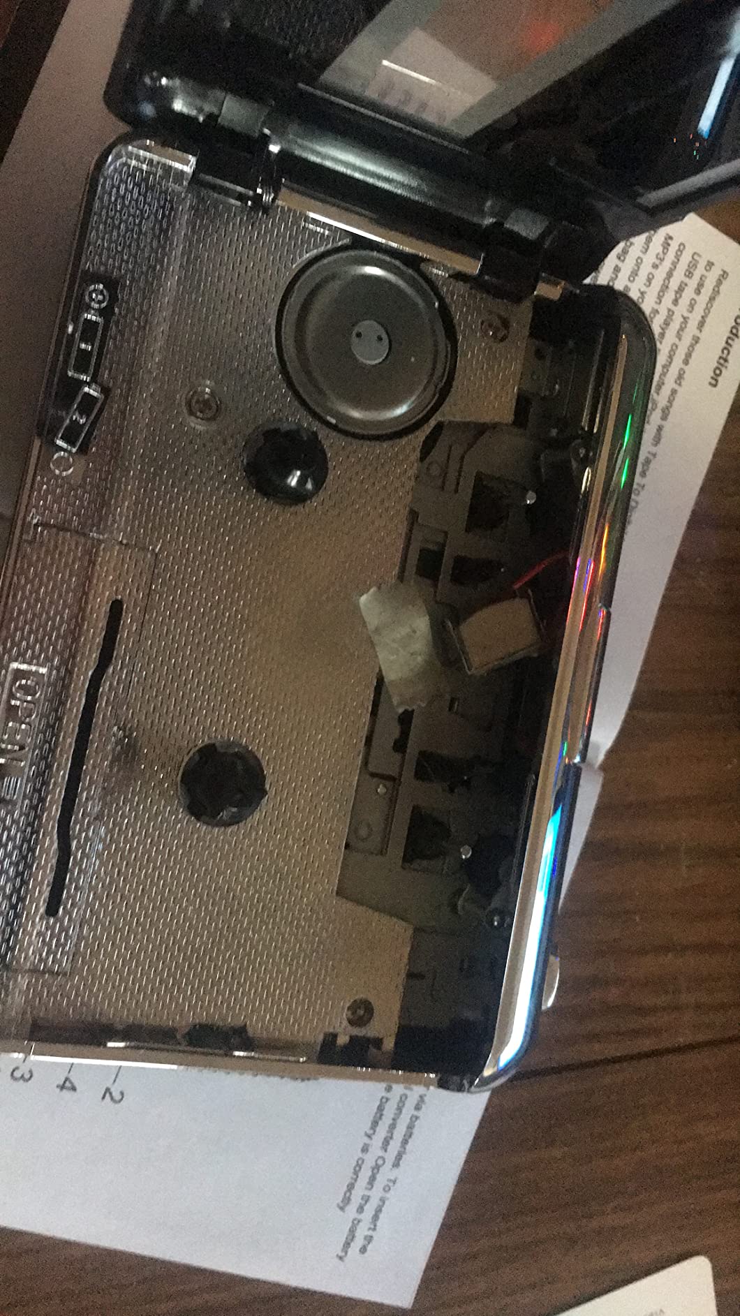 DigitNOW Cassette Tape To MP3 CD Converter Via USB, Portable USB Cassette Tape Player Capture MP3 Audio Music customer photo 2
