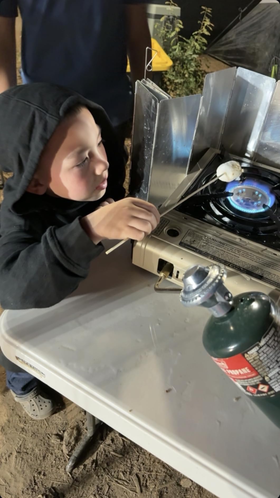Gas One GS-3400P Propane or Butane Stove Dual Fuel Stove Portable Camping Stove - Patented - with Carrying Case Great for Emergency Preparedness Kit customer photo 2