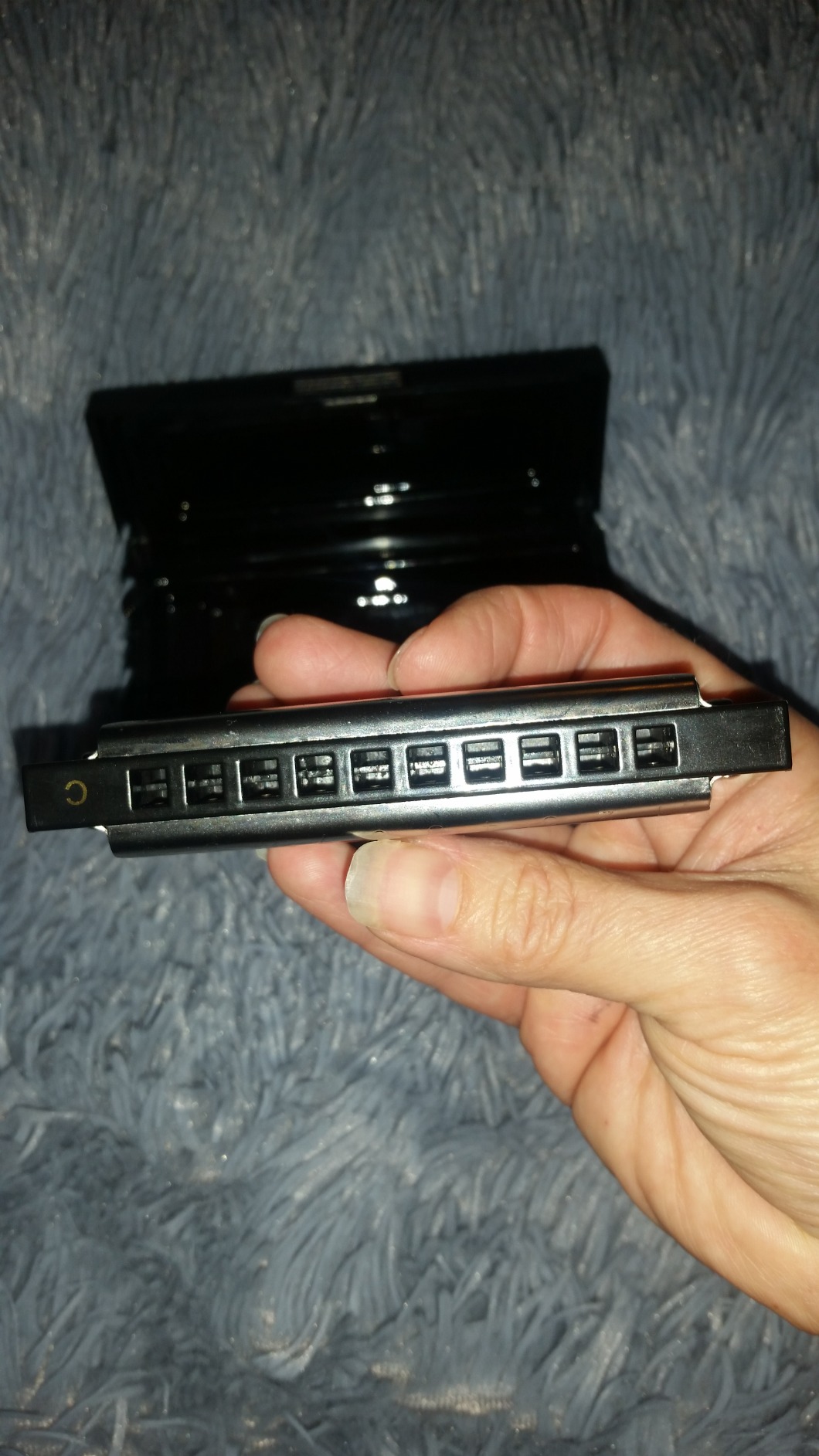 East top Harmonica for Beginners Key of C, 10 Holes 20 Tones, Stainless Steel Harp Diatonic Blues Harmonica for Adults, Teenagers, Versatile for All Levels of Players customer photo 1