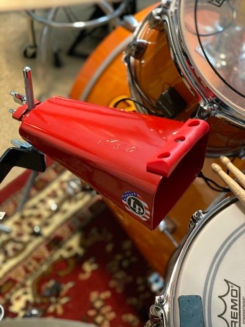 LP Chad Smith Signature Ridge Rider Red Hot Bell Cowbell LP008CS customer photo 1