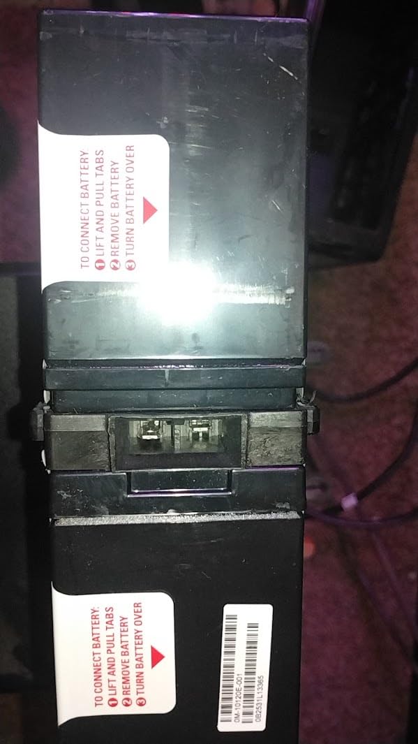 APC UPS 1500VA/900W Battery Backup for PCs, Office Electronics, BX1500M | Back-Ups Pro UPS for home offices. 10 outlets, LCD, AVR, surge protection, 68-min runtime (@100W) for PCs & workstations customer photo 2
