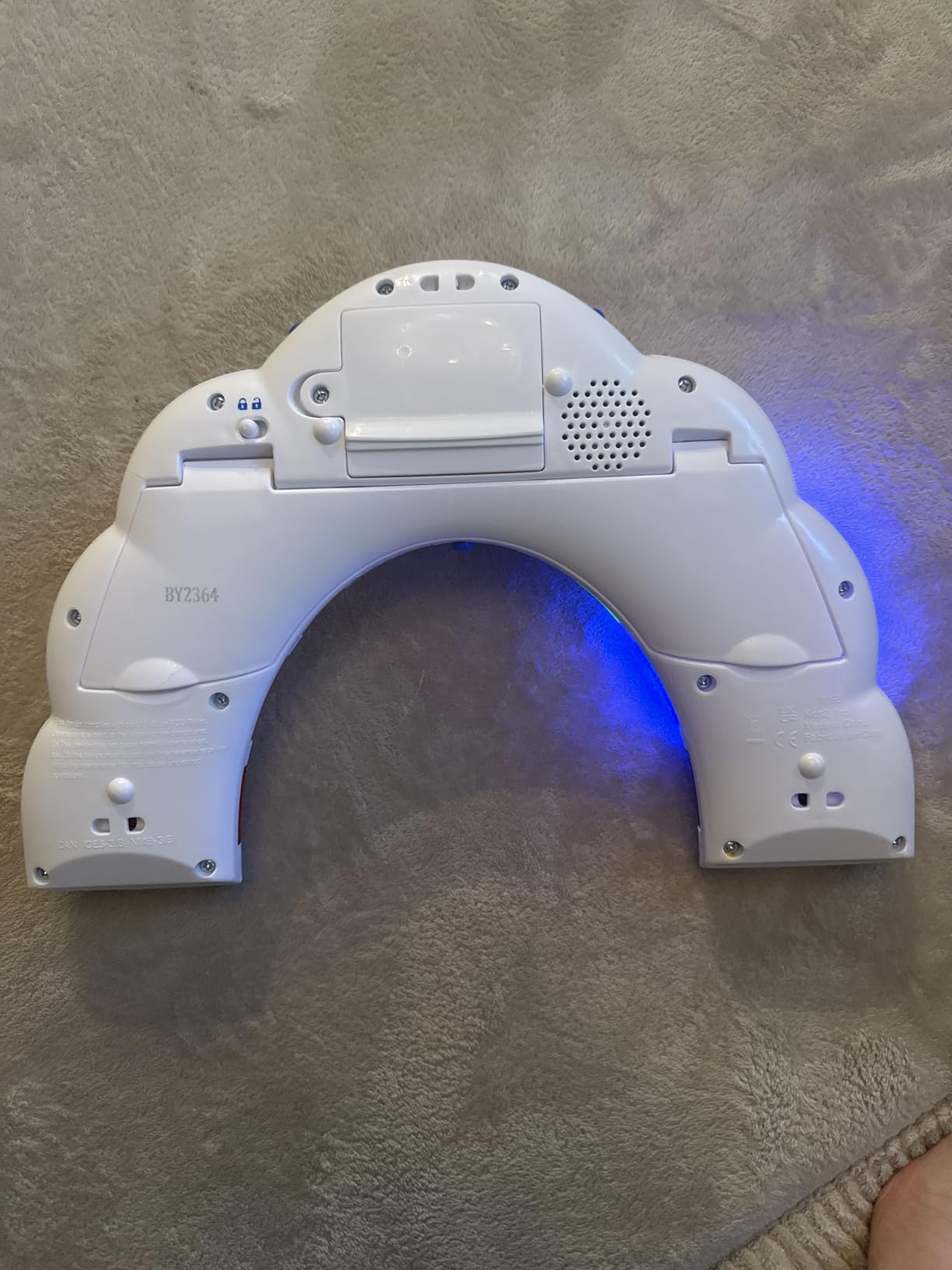 Baby Einstein Glow & Discover Light Bar Musical Toy, Activity Station, Sitting Up and Tummy Time Toy customer photo 2
