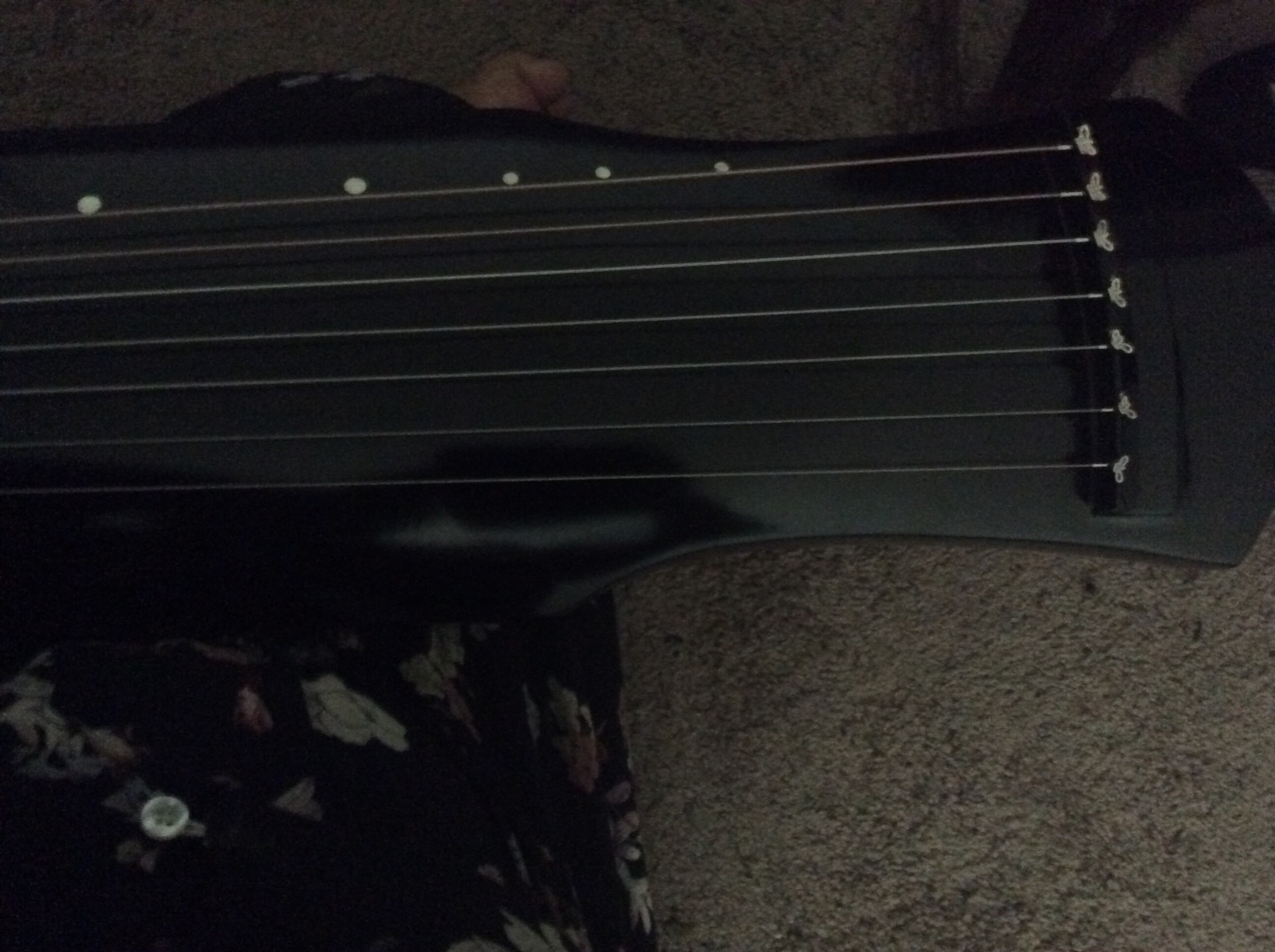 OrientalMusicSanctuary Lacquered Aged Paulownia Guqin - 7-string Chinese Zither (Fuxi Style) customer photo 2