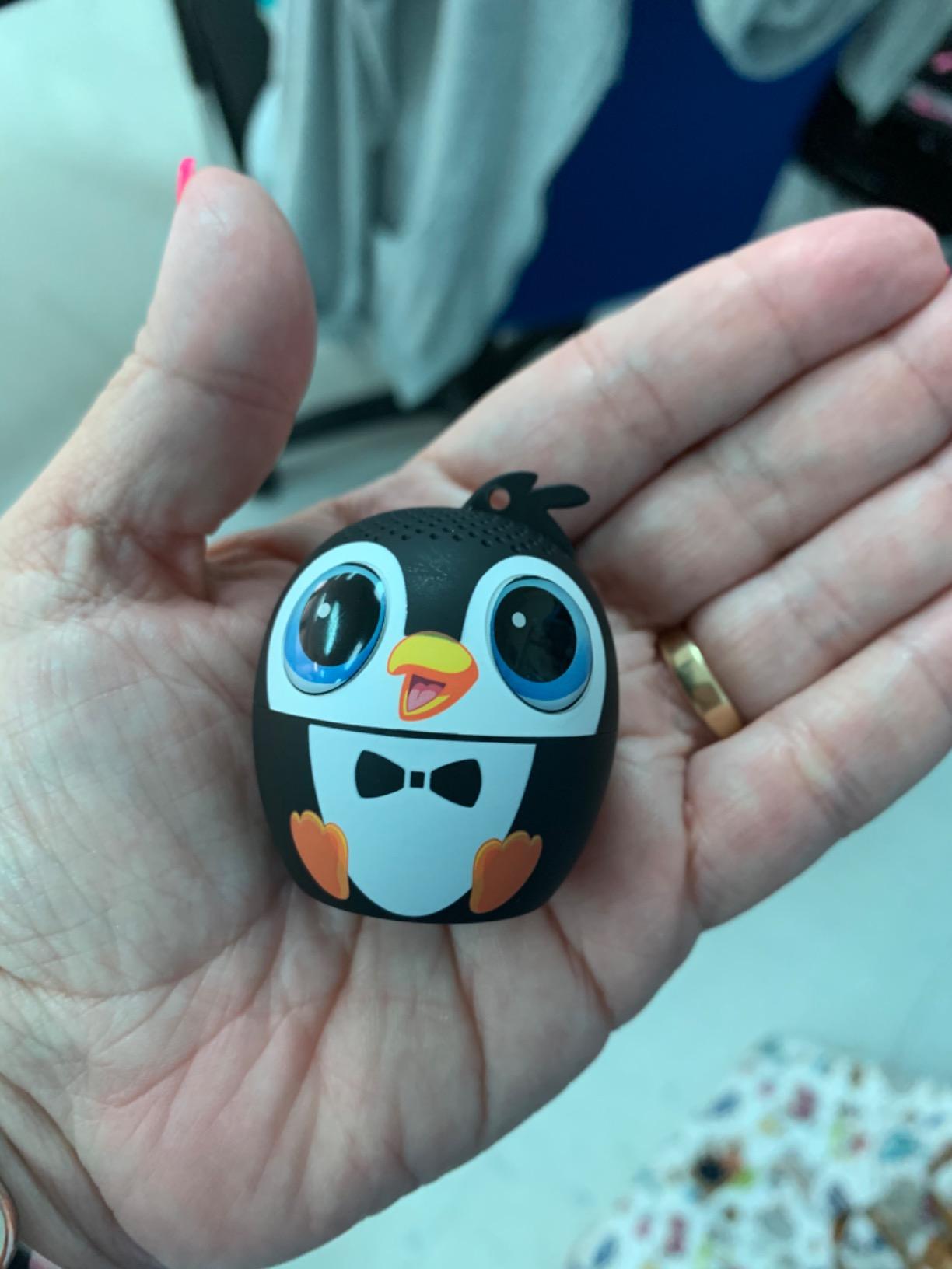 My Audio Pet Mini Bluetooth Animal Wireless Speaker for Kids of All Ages - True Wireless Stereo - Pair with Another TWS Pet for Powerful Rich Room-Filling Sound (OWLcapella Blue) customer photo 2