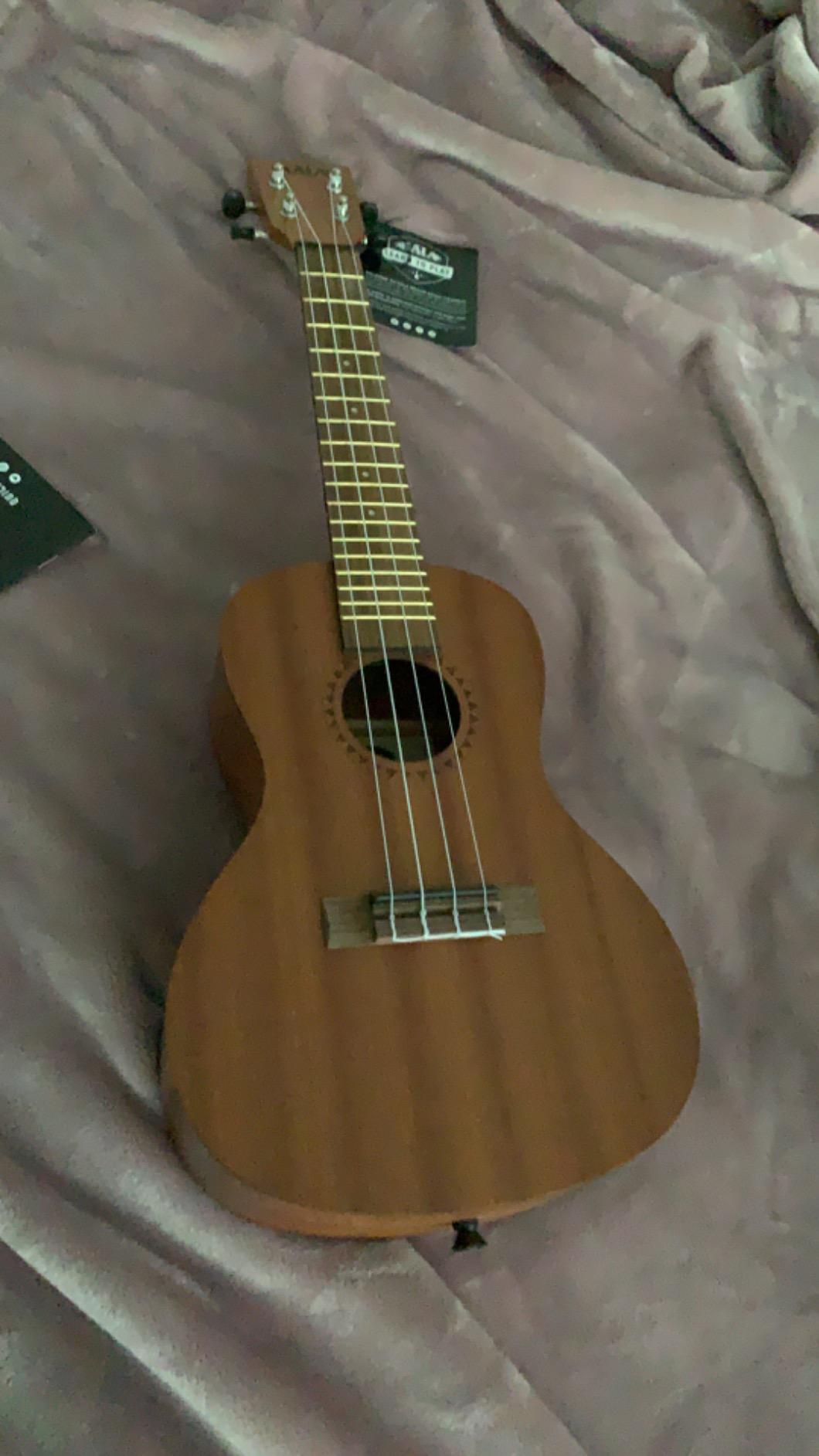 Kala Learn to Play Ukulele Concert Starter Kit, Satin Mahogany customer photo 2