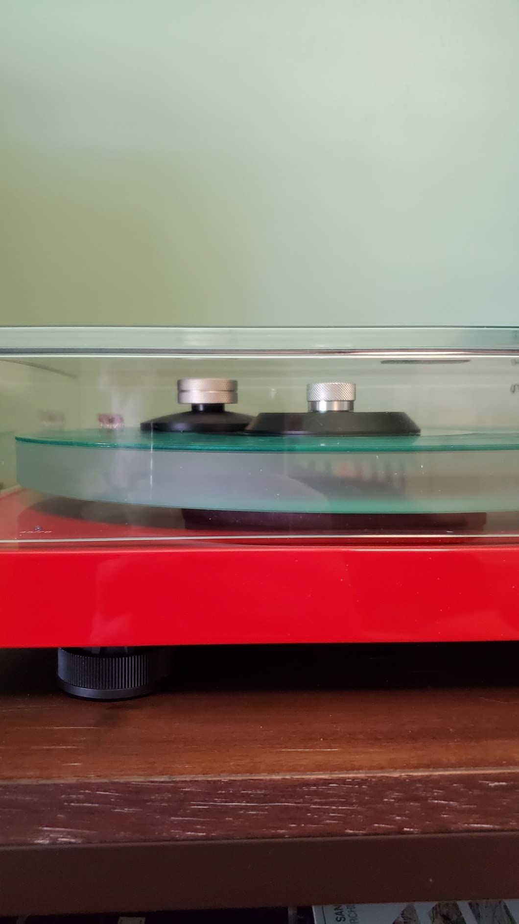 Nobsound Disc Stabilizer Record Weight Turntable LP Vinyl Clamp Vibration Damper POM customer photo 1