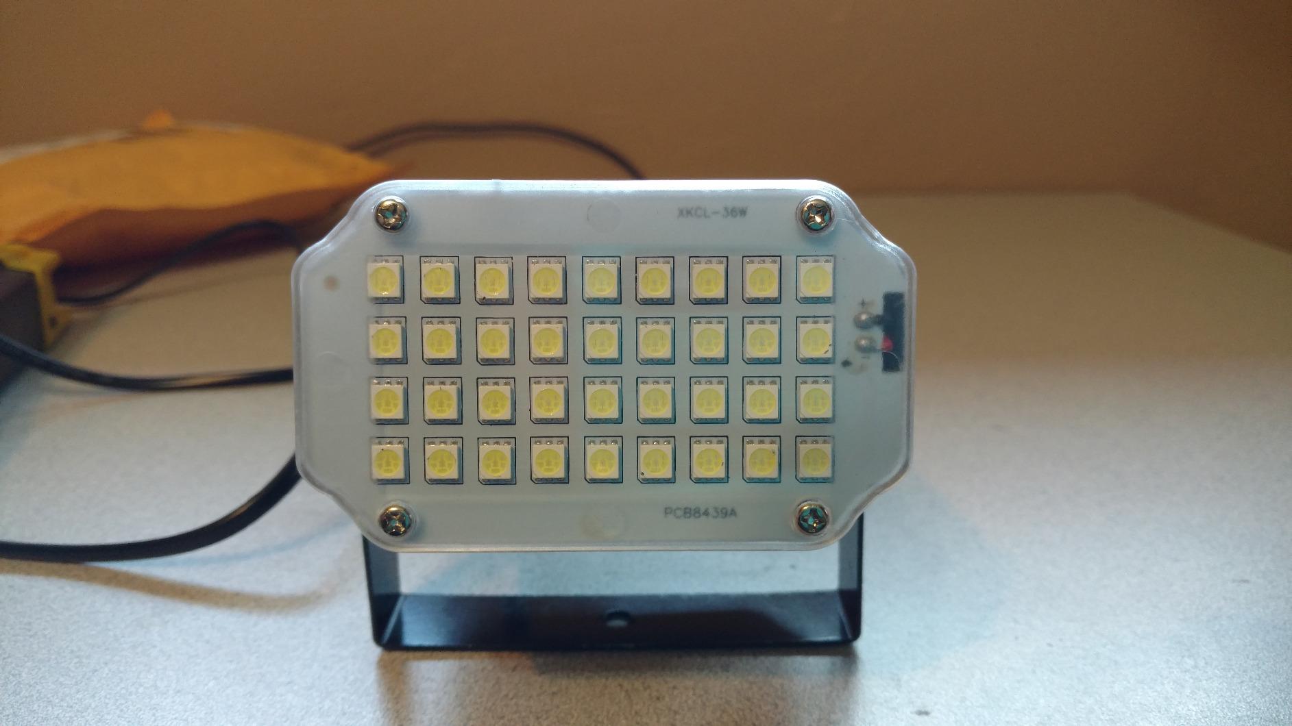 Halloween White Strobe Light,Super Bright 36 LED Mini Strobe Lights for Party Sound Activated Strobe Lights,Best for Parties Club Disco KTV Bar Xmas Show (No Remote) customer photo 1