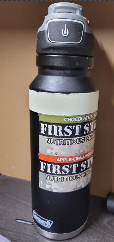 Coleman Autoseal FreeFlow Stainless Steel Water Bottle, Black, 24oz customer photo 1