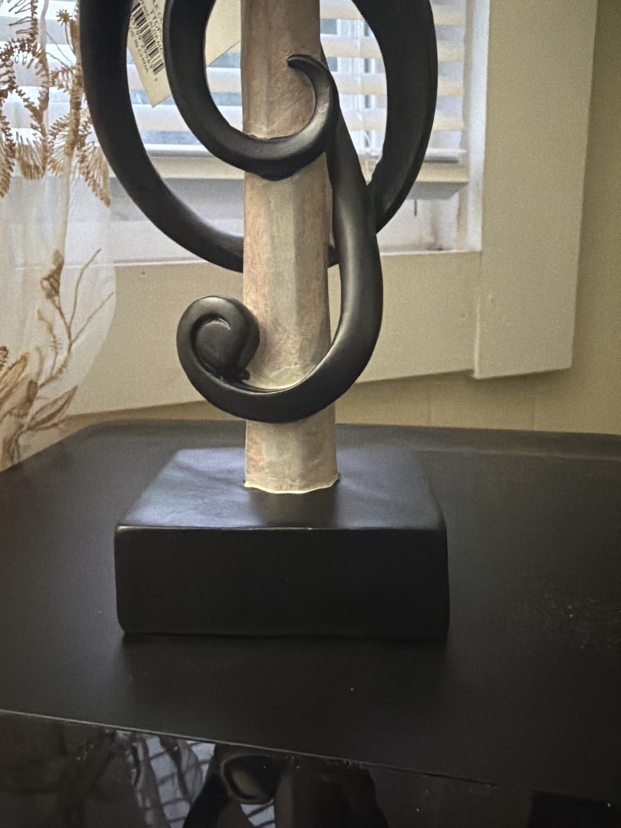 Dicksons Cross with Intertwined Treble Clef 5 x 12 Resin Stone Tabletop Figurine customer photo 2