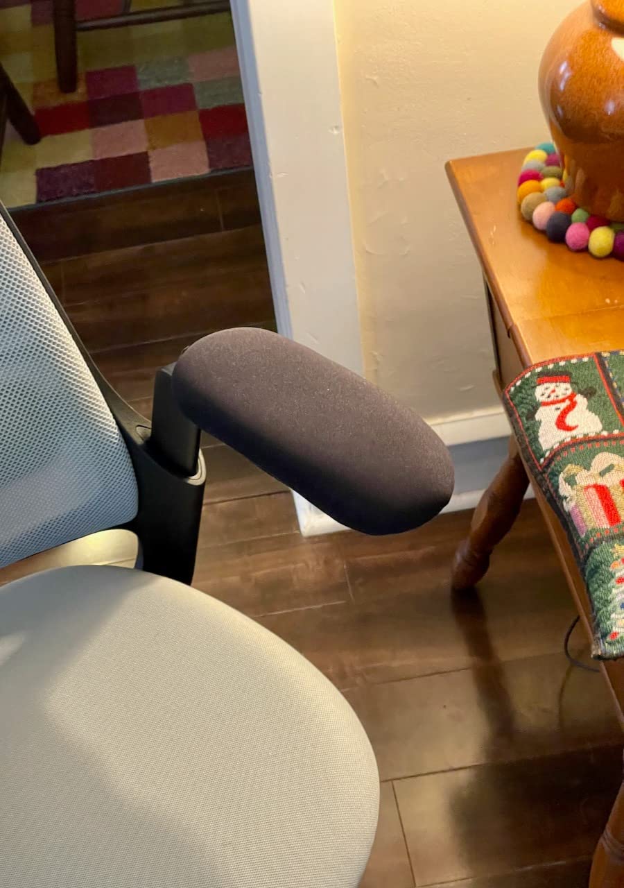 Steelcase Series 1 Office Chair - Ergonomic Work Chair, Weight-Activated Controls, Back and Arm Support, Easy Assembly - Licorice customer photo 2