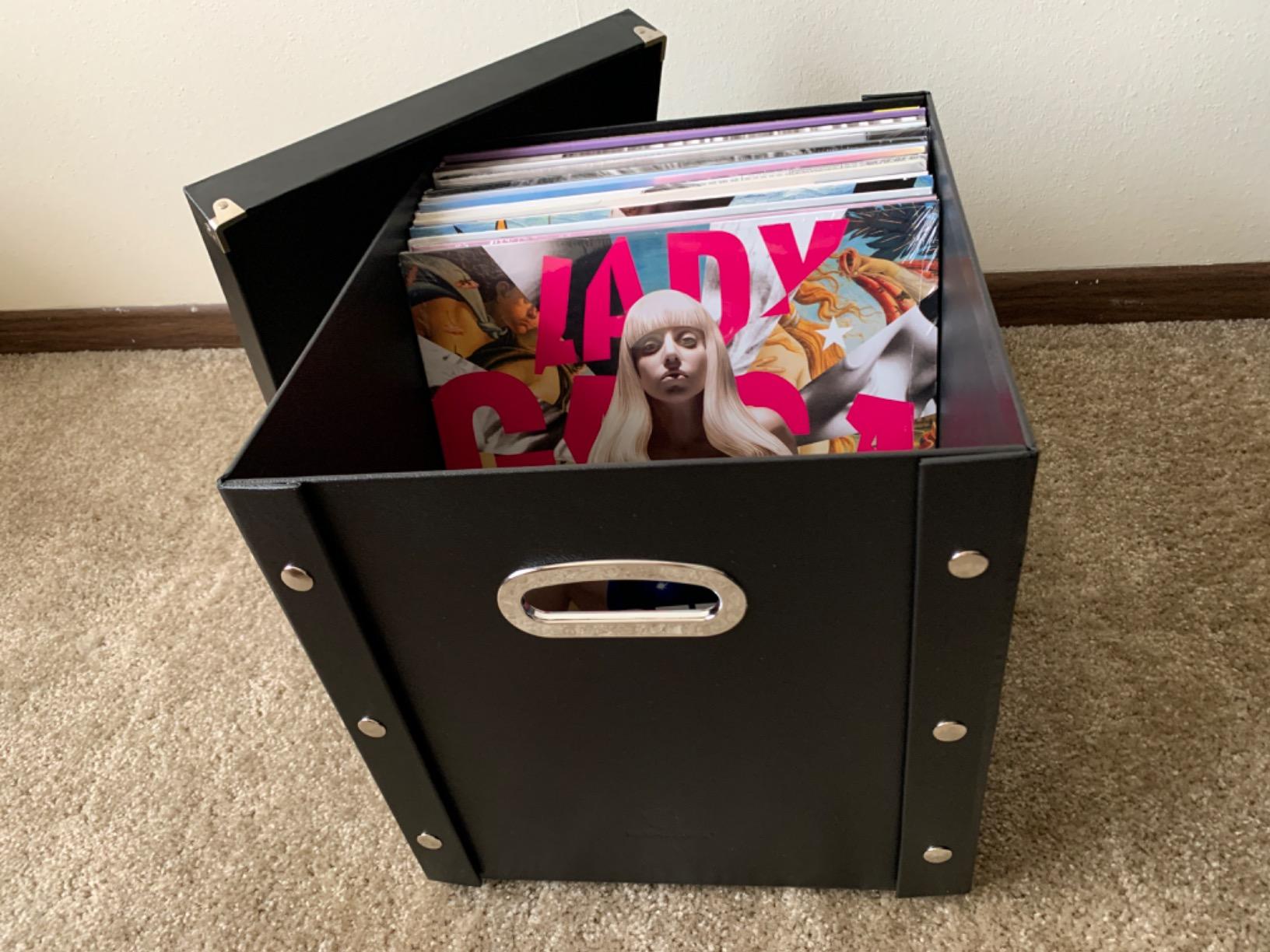 Snap-N-Store Vinyl Record Storage Box - 12
