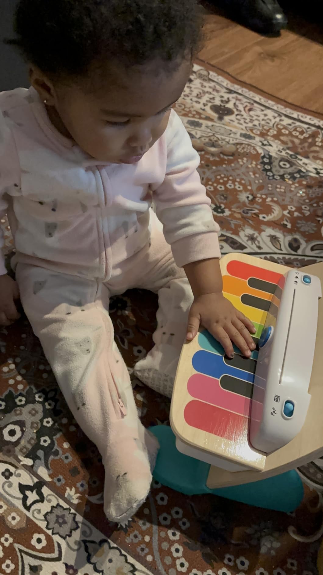 Baby Einstein and Hape Magic Touch Piano Wooden Musical Toddler Toy, Age 6 Months and Up customer photo 1