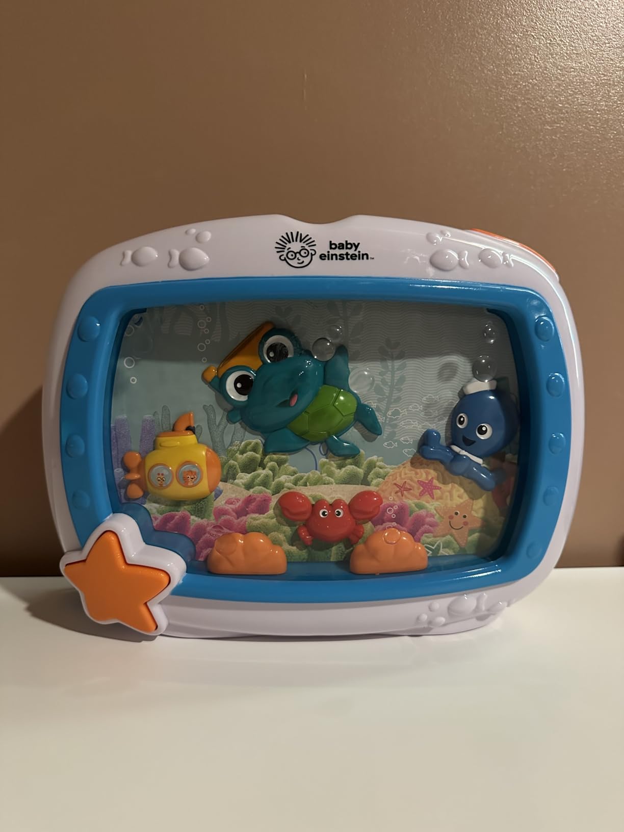 Baby Einstein Sea Dreams Soother Musical Crib Toy and Sound Machine, Newborn and up customer photo 1