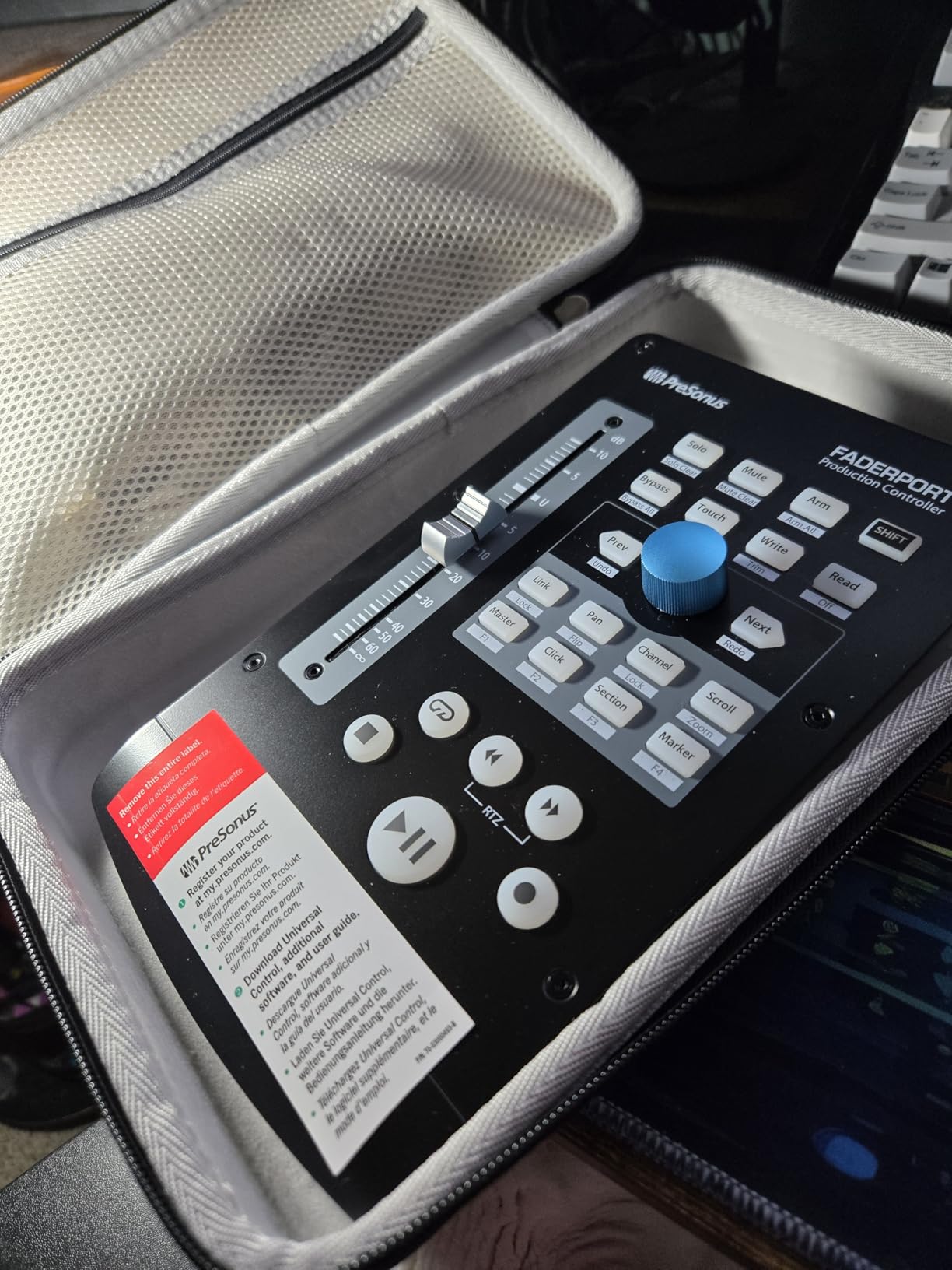 PreSonus FaderPort DAW Controller (FaderPort V2) customer photo 1