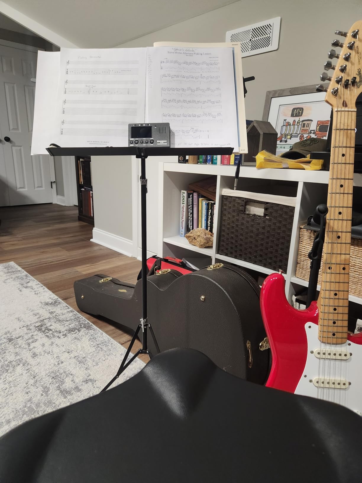 WINGO Digital Metronome Tuner 3in1 for Chromatic/Guitar/Bass/Ukulele/Violin | Pickup & Battery Included, Easy to Use for Practice customer photo 2