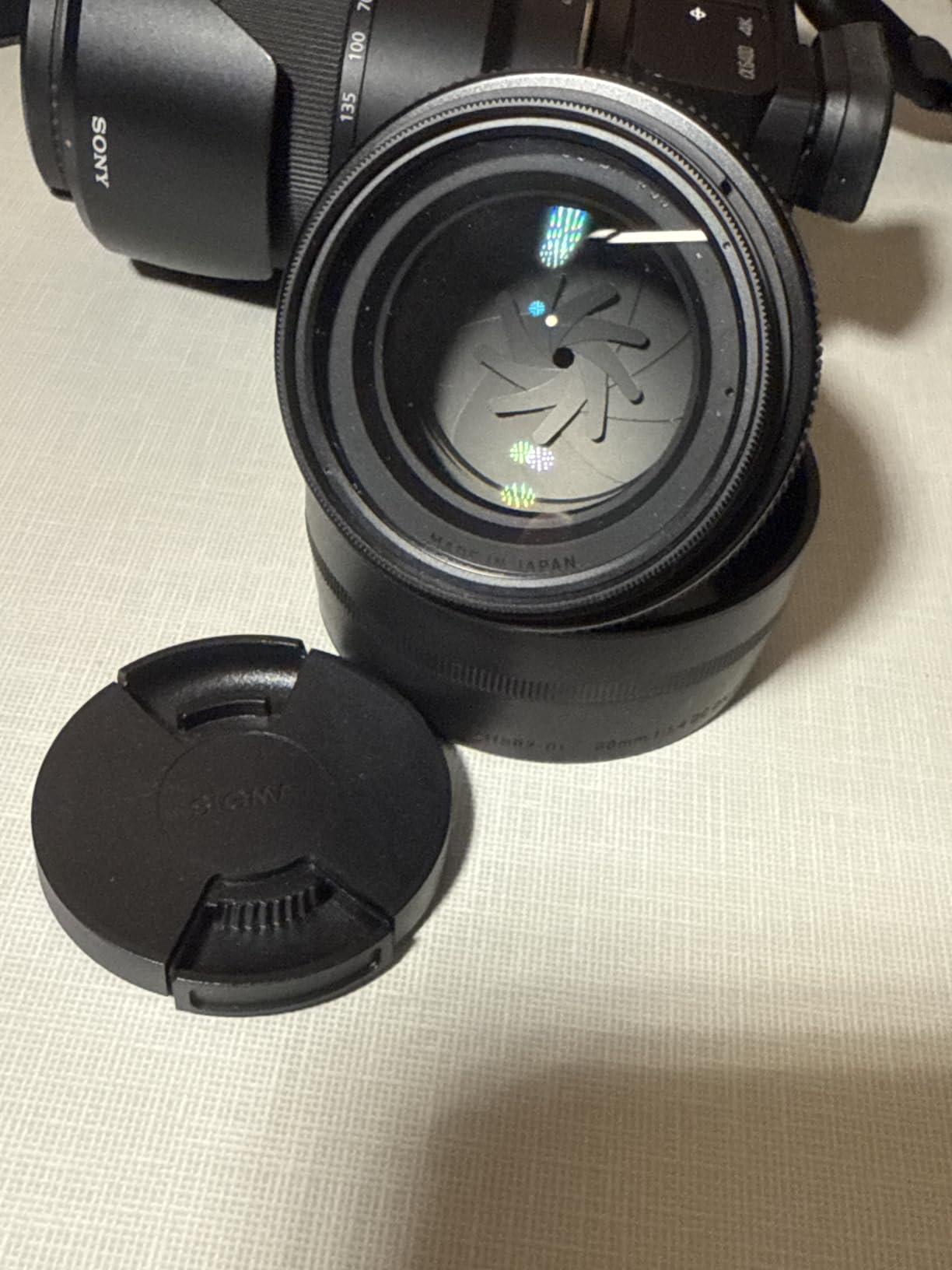 Sigma 56mm for E-Mount (Sony) Fixed Prime Camera Lens, Black (351965) customer photo 2