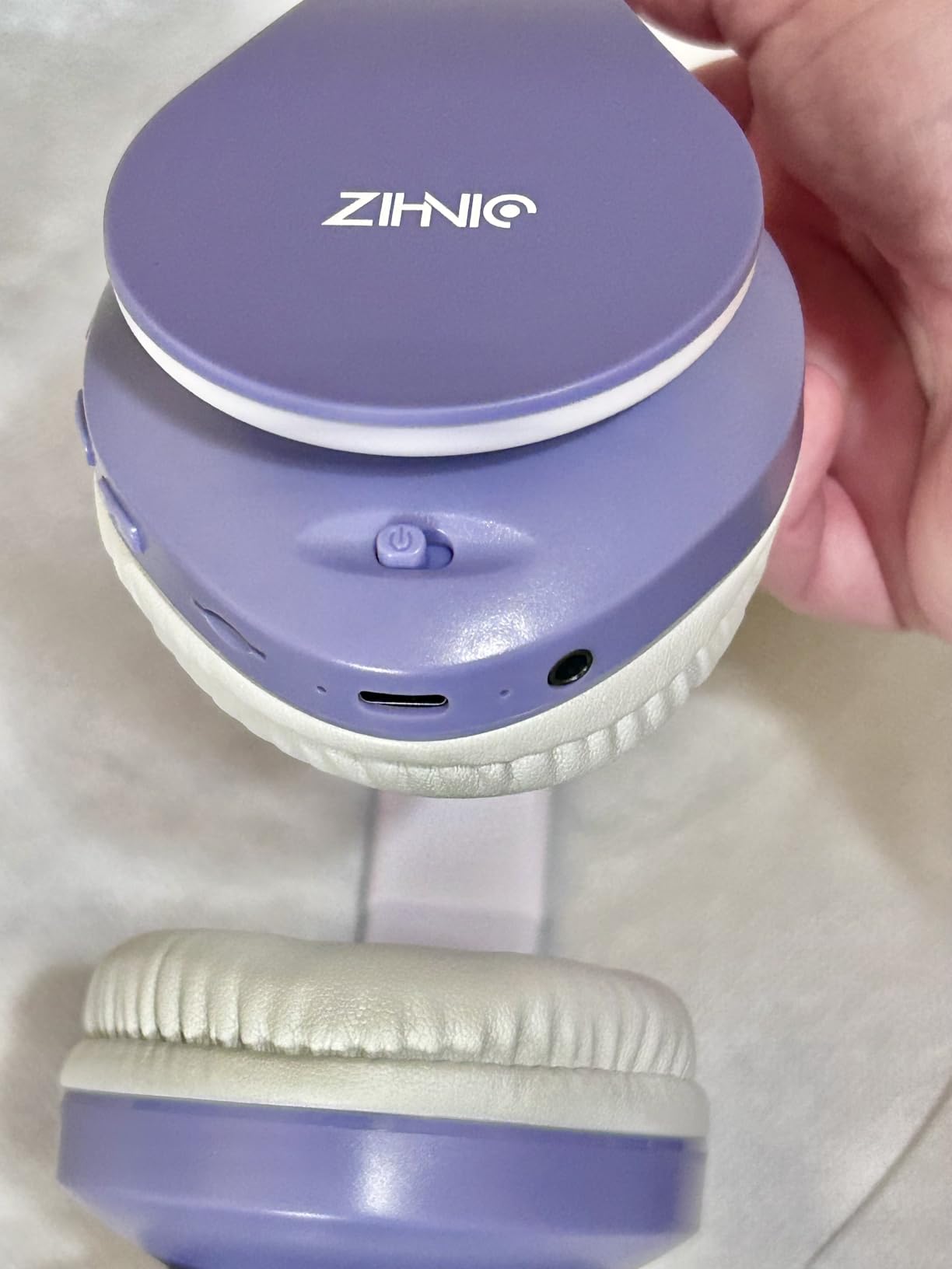ZIHNIC Bluetooth Headphones Over-Ear, Foldable Wireless and Wired Stereo Headset with Micro SD/TF, FM customer photo 1