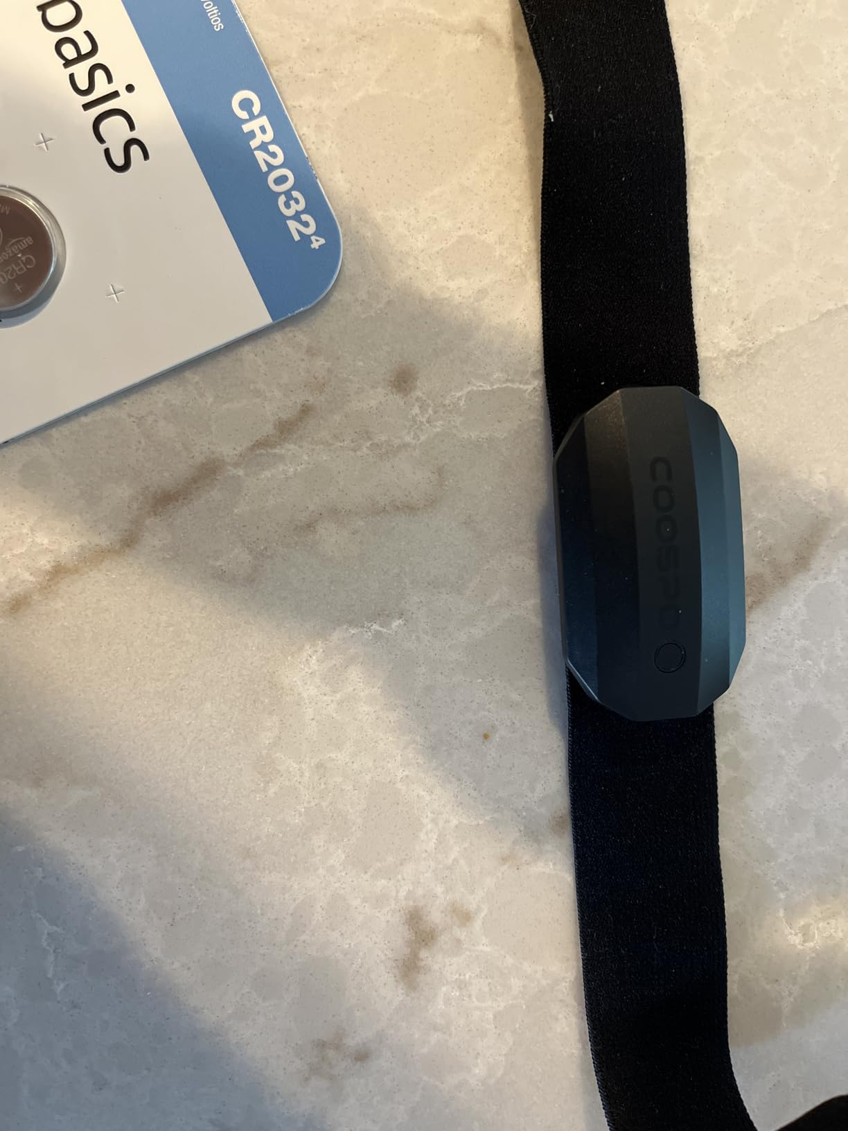 COOSPO Bluetooth Heart Rate Monitor Chest Strap H808S, ANT+ BLE HR Monitor Chest, HRM IP67 Waterproof, 300H Battery Life customer photo 2