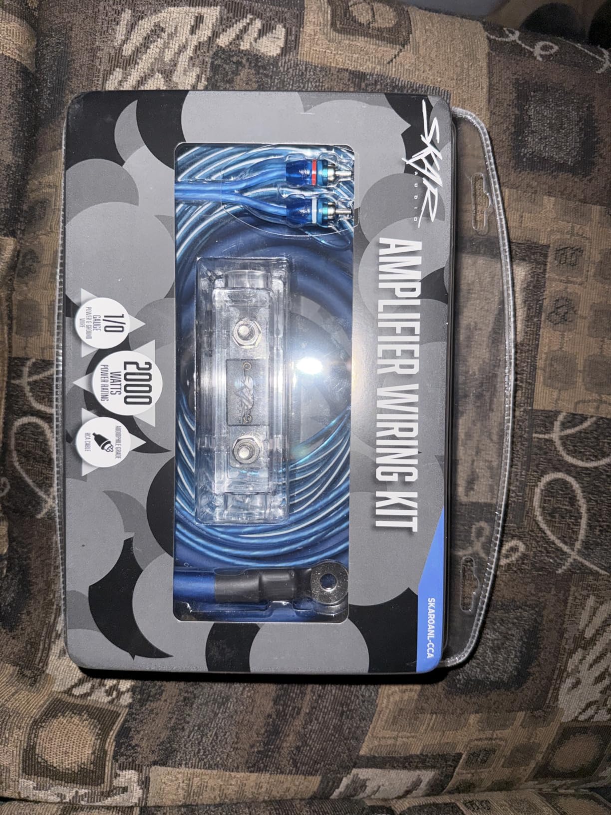 Skar Audio 1/0 Gauge CCA Complete Amplifier Installation Wiring Kit, SKAR0ANL-CCA customer photo 1