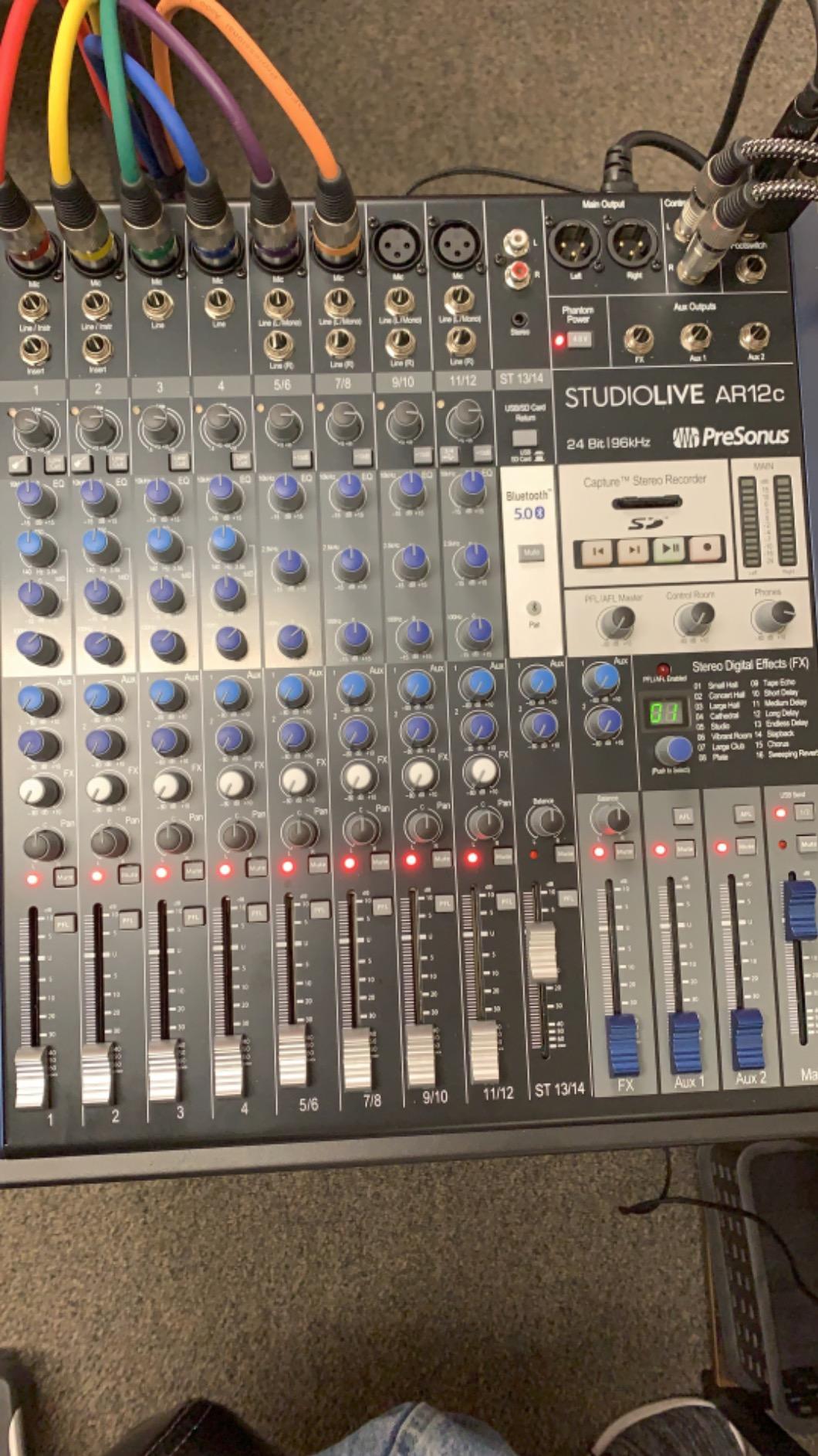 PreSonus StudioLive AR16c Analog Mixer with Studio One Pro Software customer photo 2