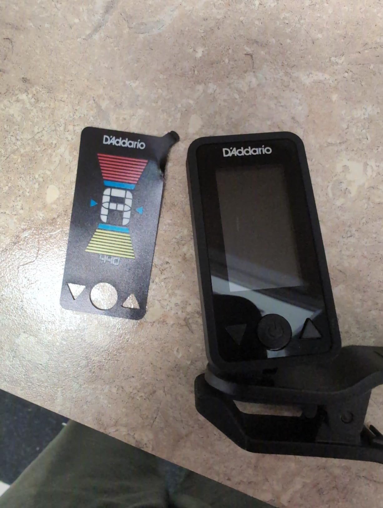 D'Addario Eclipse Cello & Bass Tuner | D'Addario Eclipse tuners deliver quick, accurate tuning, bright color display, swivel viewing and clip-on performance. customer photo 1