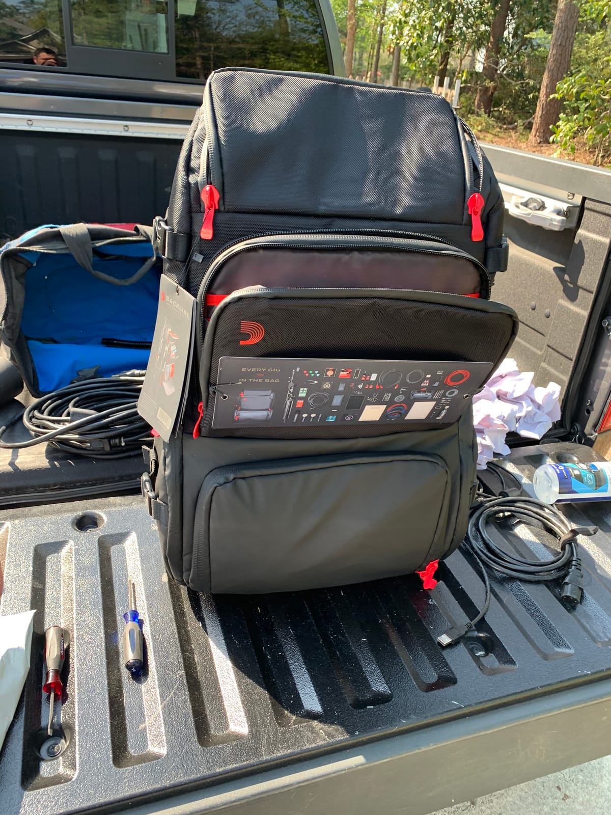 D'Addario Backline Gear Transport Pack Backpack customer photo 1