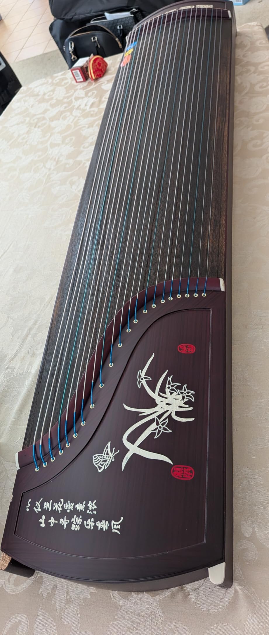 Selected Professional Sandal and Paulownia Guzheng (163cm) for Adults/Children/Beginner/Intermediate customer photo 1