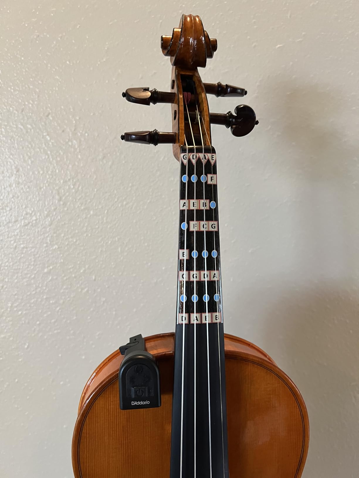 Fantastic Finger Guide for Violins Adult Beginner | Fingerboard and Fretboard Stickers for Learning All Notes | 4/4-Size customer photo 1