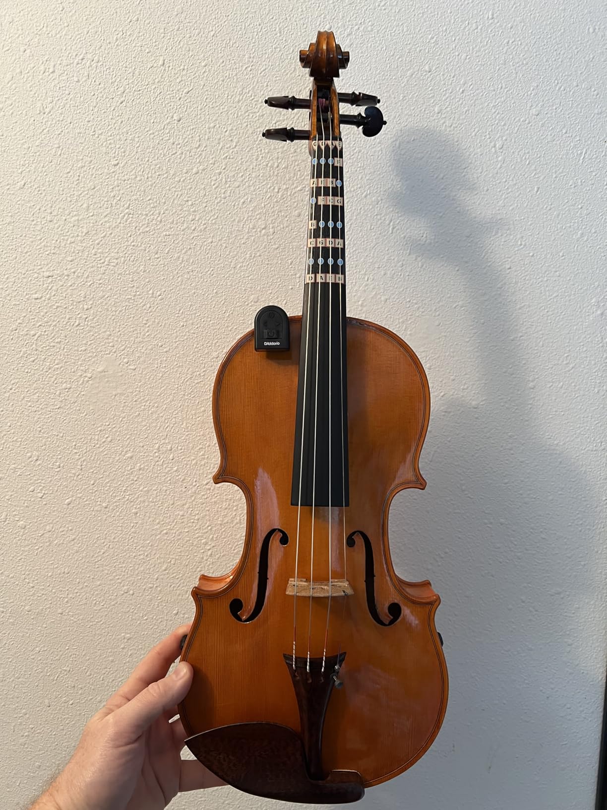 Fantastic Finger Guide for Violins Adult Beginner | Fingerboard and Fretboard Stickers for Learning All Notes | 4/4-Size customer photo 2