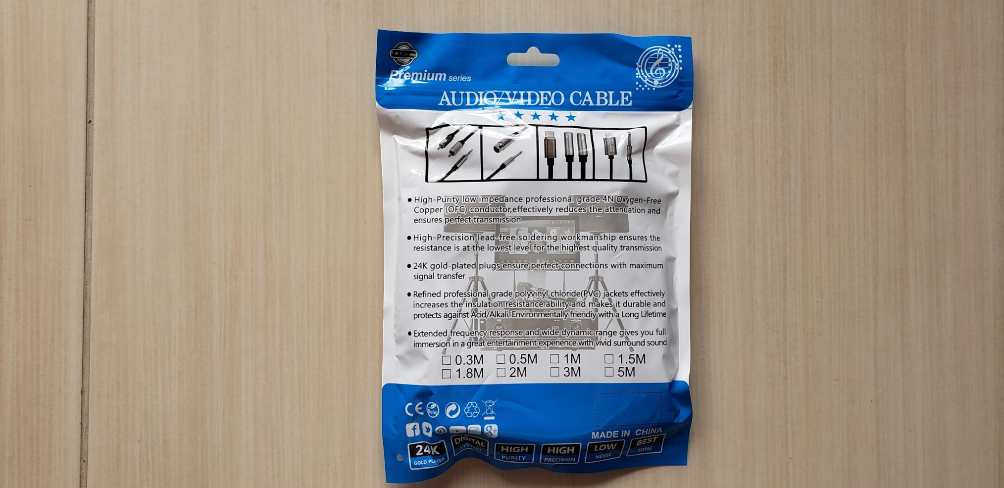 RCA Cable 3Ft, 2Rca Male to 2-Rca Male Audio Stereo Subwoofer Cable [Hi-Fi Sound] Nylon-Braided Auxiliary Audio Cord for Home Theater, HDTV, Amplifiers, Hi-Fi Systems, Speakers and etc (3Ft/1M) customer photo 1