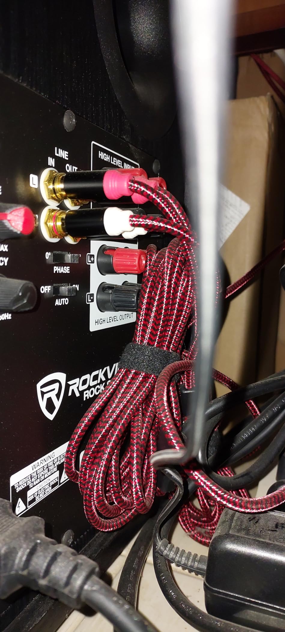 RCA Cable 3Ft, 2Rca Male to 2-Rca Male Audio Stereo Subwoofer Cable [Hi-Fi Sound] Nylon-Braided Auxiliary Audio Cord for Home Theater, HDTV, Amplifiers, Hi-Fi Systems, Speakers and etc (3Ft/1M) customer photo 2