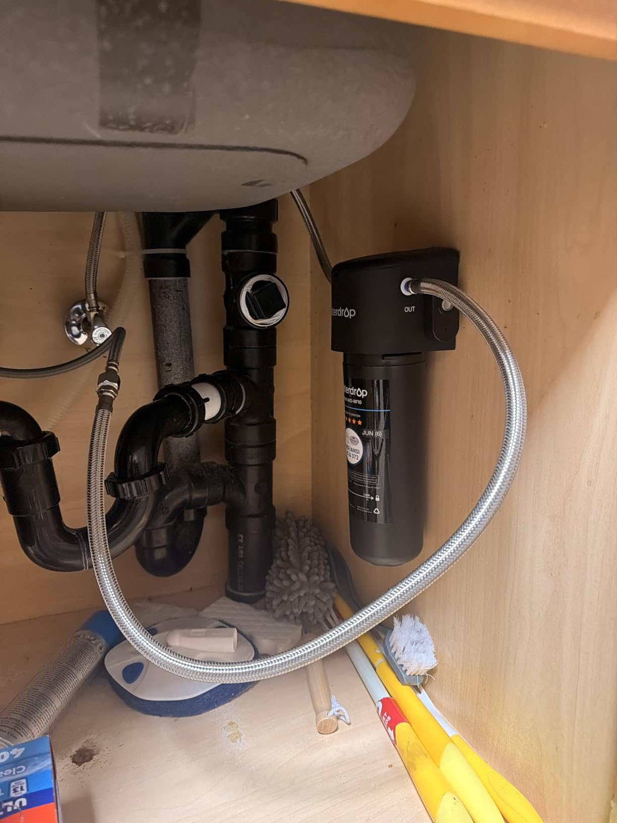 Waterdrop 10UA Under Sink Water Filter System, NSF/ANSI 42 Certified 1 Year customer photo 1