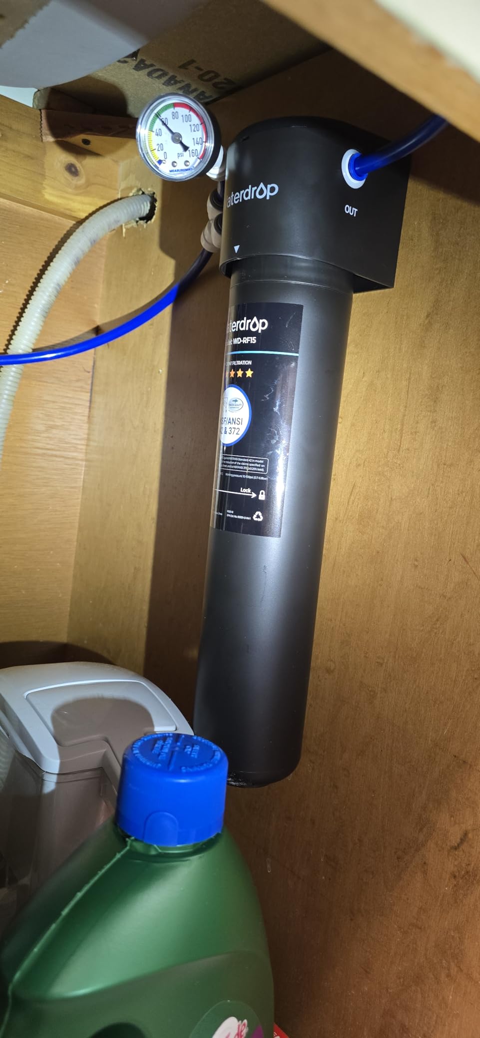 Waterdrop 15UA Under Sink Water Filter System, 19000 Gallons, 2 Years customer photo 2