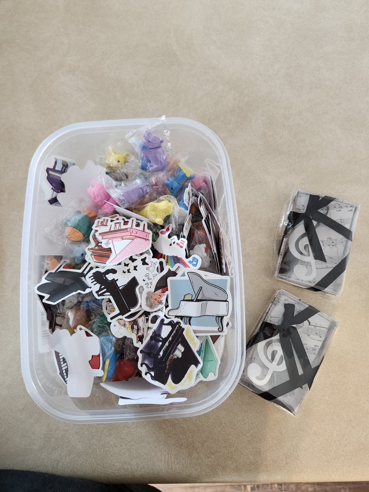 100 Pcs Music Paper Clips, Music Teacher Gifts, Treble Clef Paper Clips customer photo 1