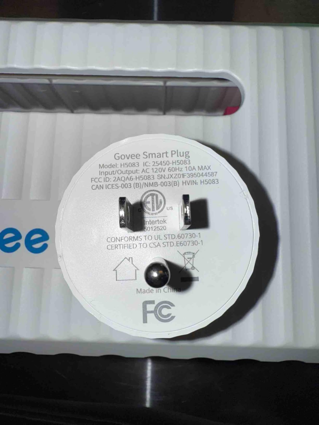 Govee Smart Plug, WiFi Outlet Compatible with Alexa & Google Assts, 4 pcs | Smart Home Plugs, 15A WiFi Outlet, Timer Function and Group Controller, No Hub Required, ETL & FCC Certified, 2.4G Only customer photo 2