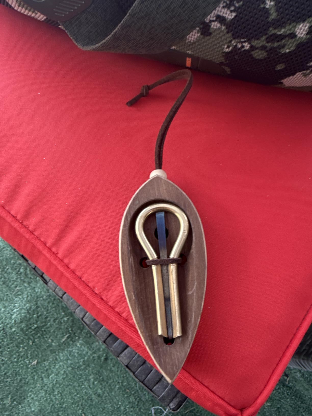 Jaw Harp by MUARO P.Potkin in Dark Wooden Case (Mouth Harp) customer photo 2