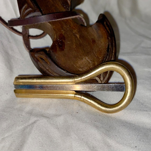 Jaw Harp by MUARO P.Potkin in Dark Wooden Case