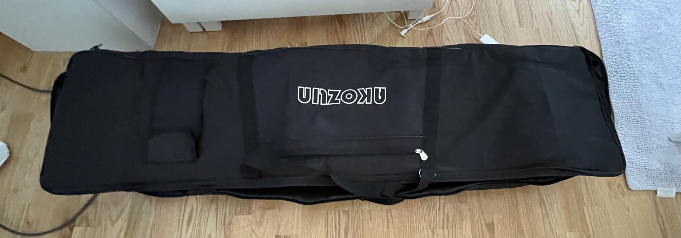 AKOZLIN 88 Keys Portable Padded Keyboard Case,Dimension 54.1
