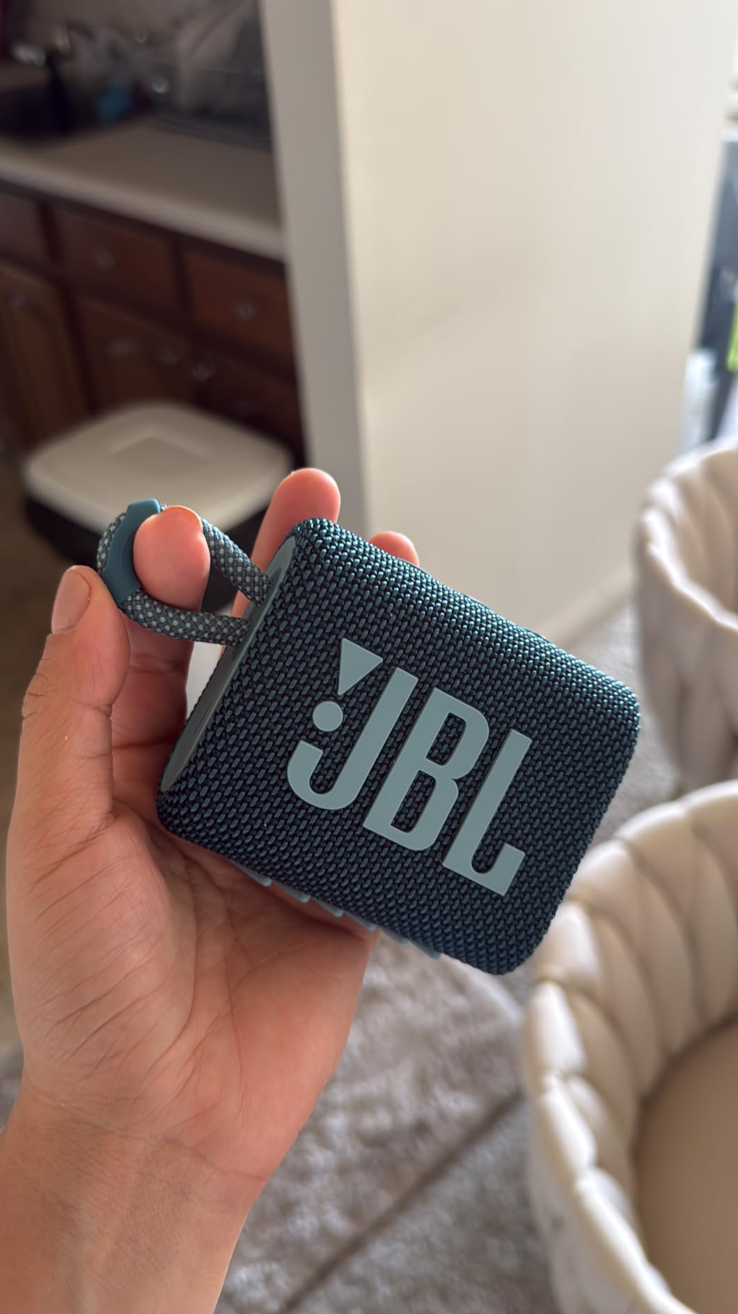 JBL Go 3 - Portable Mini Bluetooth Speaker, big audio and punchy bass, IP67 waterproof and dustproof customer photo 2