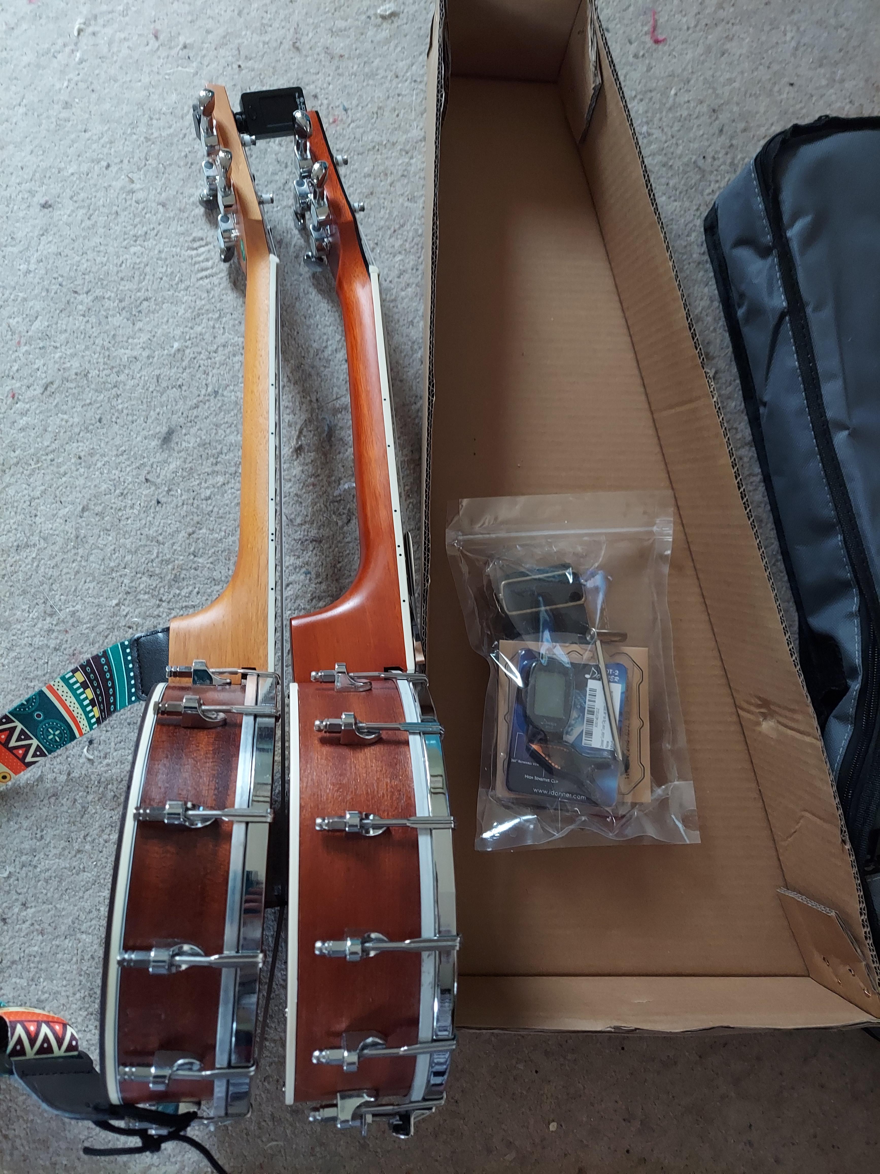 Donner Banjolele 4 String Banjo Ukulele Kit customer photo 1