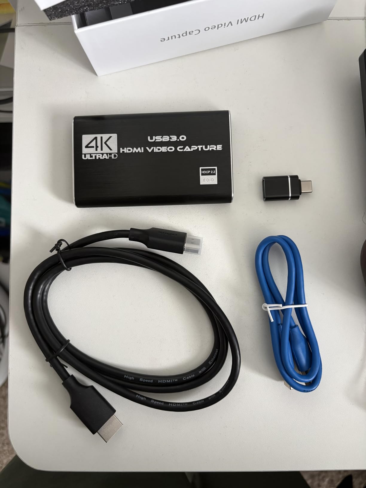 Capture Card 4K HDMI Video Capture Card Game Capture Card 1080P 60FPS Video Capture Device HDMI to USB 3.0 Capture Card for Streaming Work with Camera Xbox PS4 PS5 PC OBS customer photo 2