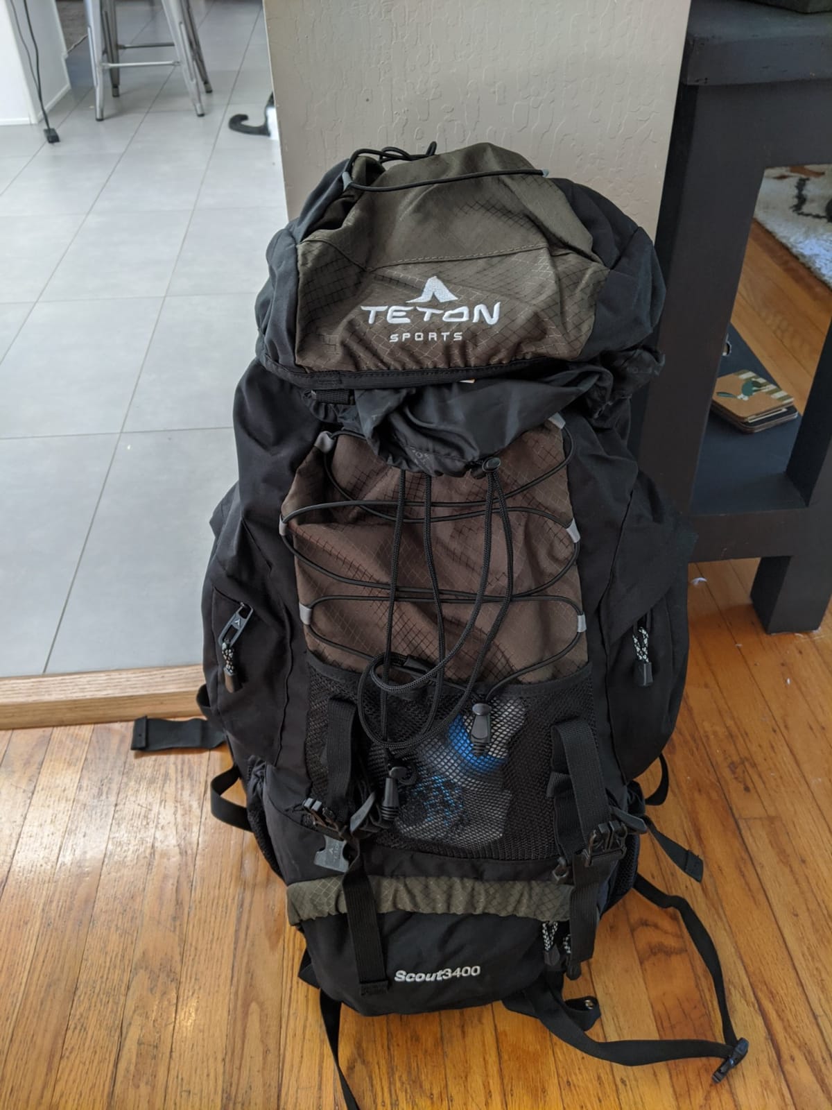 Teton 55L Scout Internal Frame Backpack for Hiking, Camping, Backpacking, Travel, Rain Cover Included customer photo 2