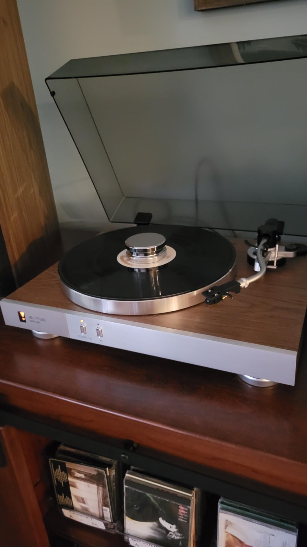 Fluance HiFi Vinyl Record Weight Stabilizer High Mass 760 gram Steel LP Disc Turntable Accessory with Protective Velvet Pad for Vibration Damping (RW02) customer photo 2