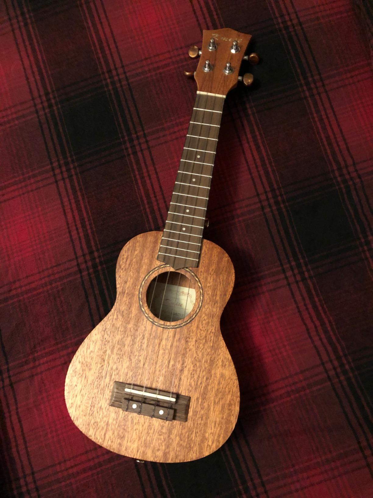 Kmise Ukulele Soprano Ukelele 17 Inch Mini Travel Pocket Ukalalee for Kids Beginners Adults customer photo 1